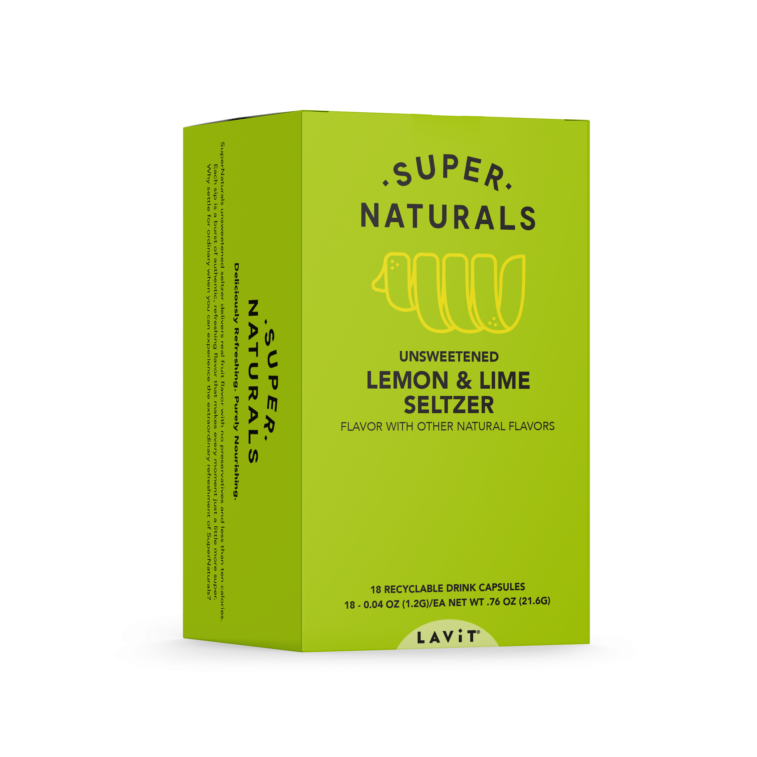 SuperNaturals Lemon and Lime