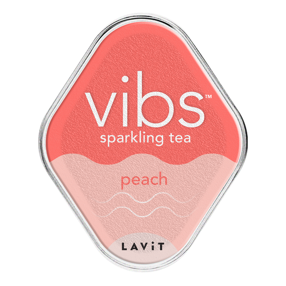 VIBS Peach Sparkling Tea