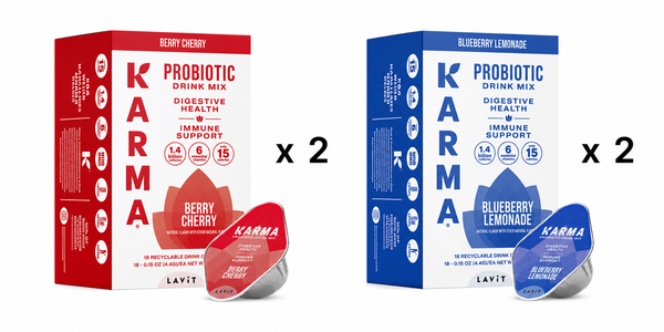 Karma Probiotic Variety Pack 4 x 18ct Carton