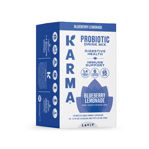 Karma Probiotic Blueberry Lemonade