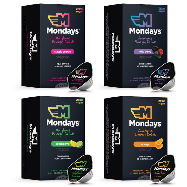 Mondays Variety Pack - 4 x 18ct Carton