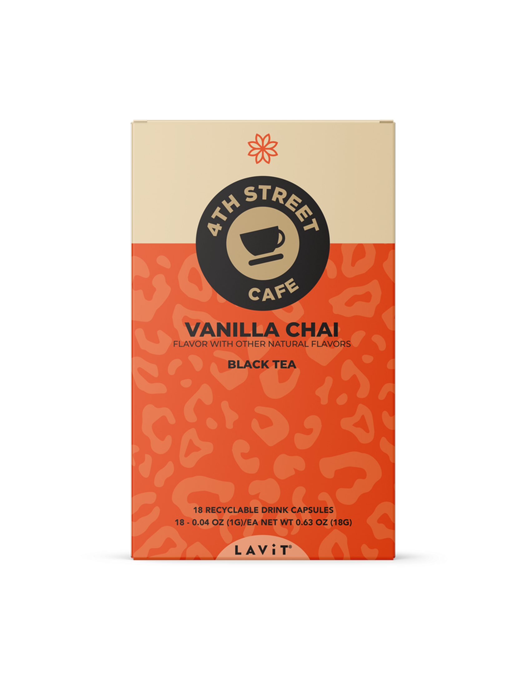 4th Street Café Iced Vanilla Chai Tea