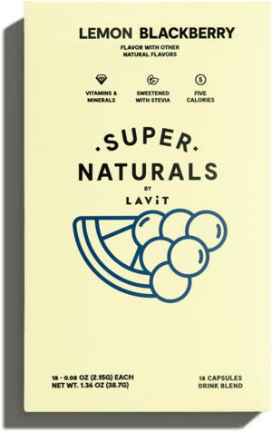 SuperNaturals Lemon and  Blackberry